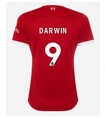 Maillot de foot Liverpool Darwin Nunez #9 Domicile Femmes 2023-24 Manches Courte